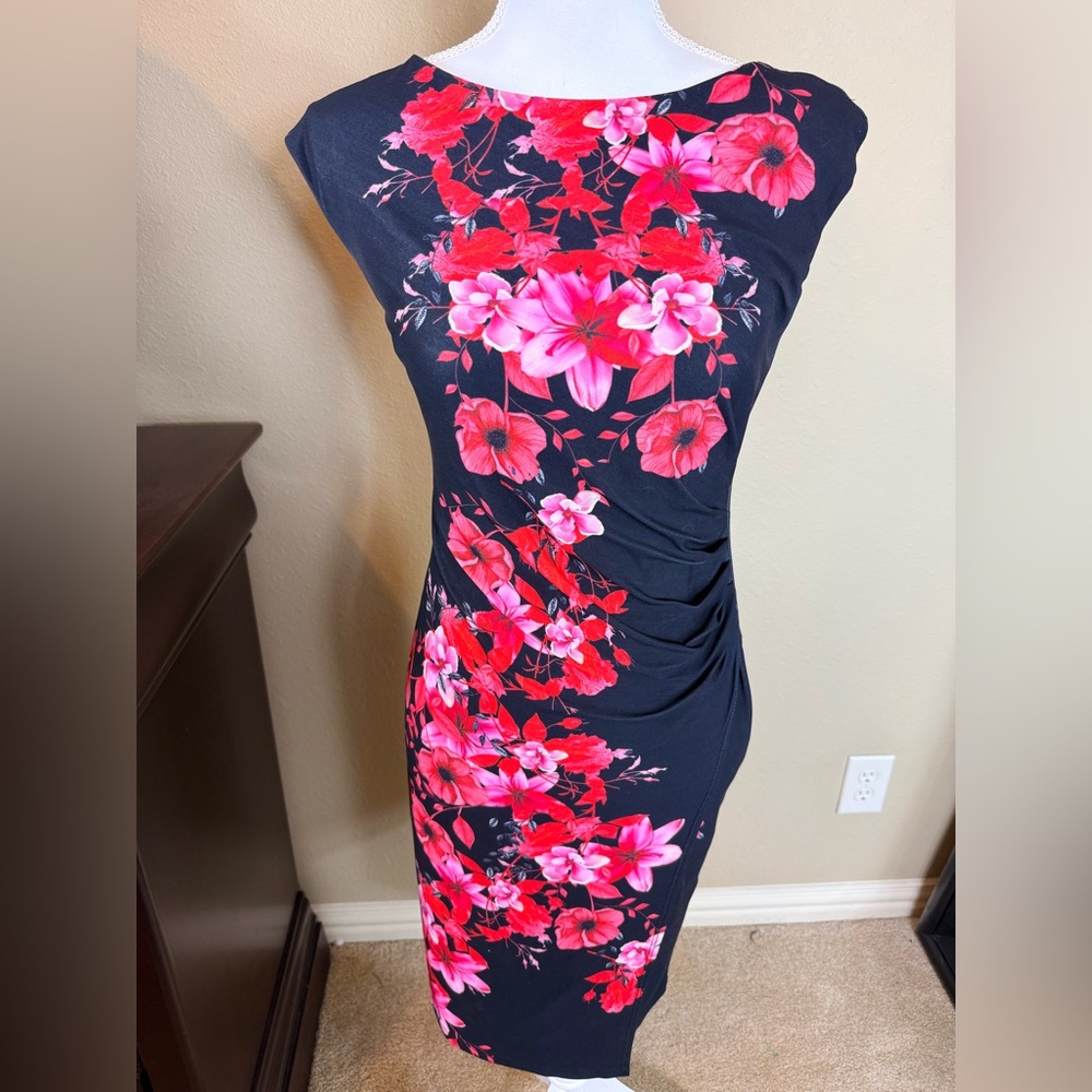 Wallis of London Floral Print Women's Dress size 8